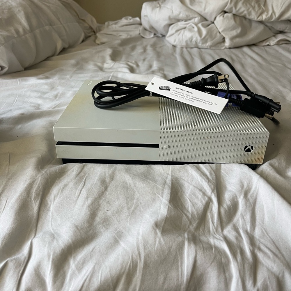 Xbox One S Gaming Console with Cables